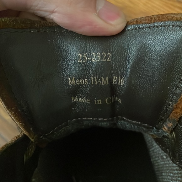Johnson and Murphy high top leather boots - Picture 2 of 3